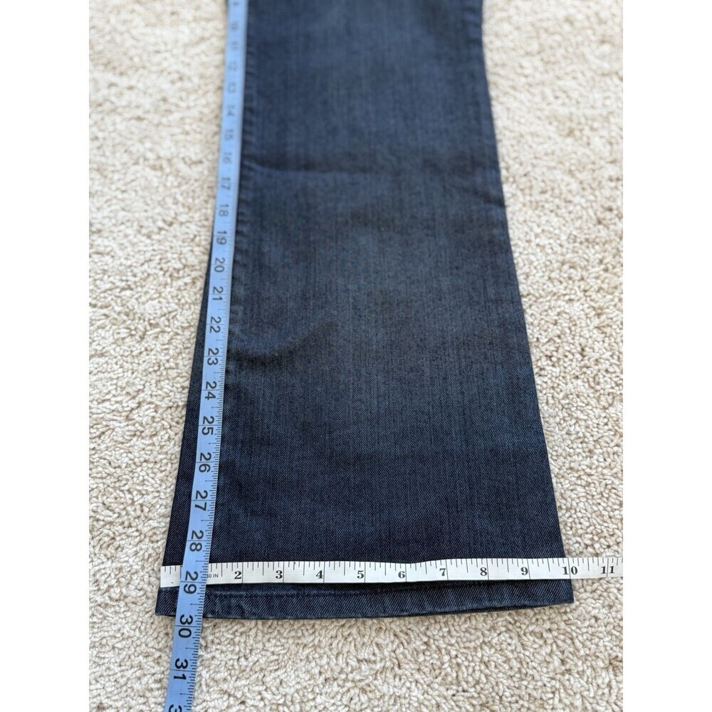 Chico's 2 (12-14) Denim Lustrous Flare Wide Leg Jeans INDIGO Everyday Edgy NWT - Picture 8 of 8